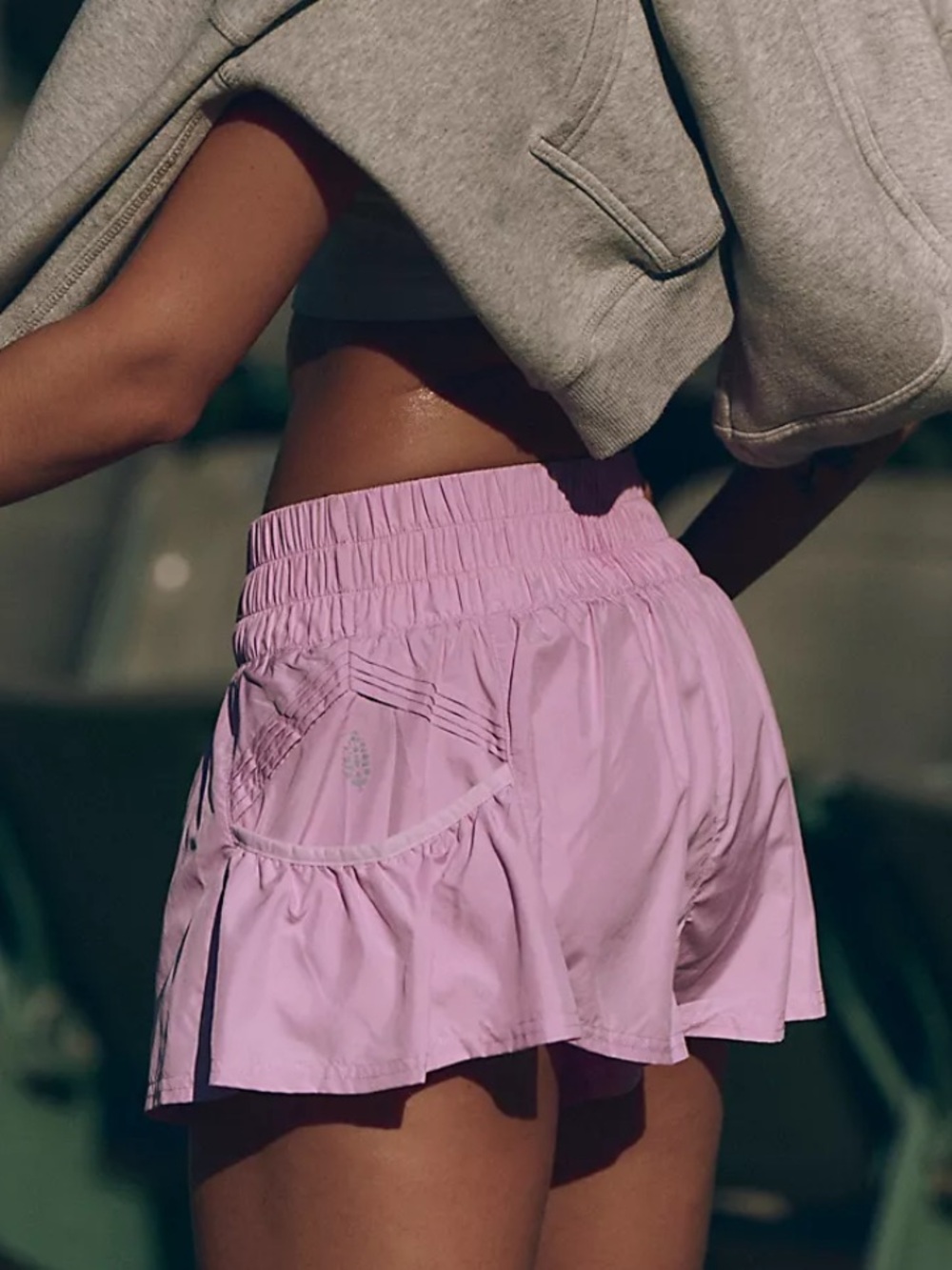 FP Movement Get Your Flirt On Shorts in “Peony” - Picture 5 of 5